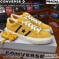 Converse one star academy pro archive colors ox yellow [ลิขสิทธิ์แท้] มีป้ายราคา มีใบรับประกันจากบริษัทผู้จัดจำหน่าย
