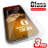 3Pcs Tempered Protective Glass For Asus ROG Phone 8 Pro 5G 2024 Front Clear Portect Glass Rog Phone 8Pro Phone8 Phone8Pro Safety Screen Protector