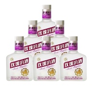 Fenjiu 40 degree 125ml*6 bottle set rose Fenjiu small wine v汾酒40度125ml*6瓶套装玫瑰汾酒小酒版玻璃瓶山西特产白酒露酒2025041
