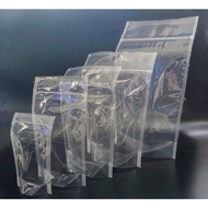 PLASTIC SNACK STANDING POUCH 9x15, 12x20, 14x22, 16x24, 16x32