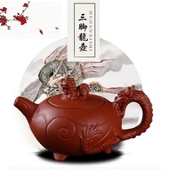 宜興紫砂壺功夫小茶壺陶瓷茶具特價純全手工紫朱泥壺過濾泡茶壺