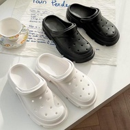 Sandal Crocs Lobang Kodok Medis Suster Karet ANTI SLIP Korea Slip on Slop Flip Flop Flat casual kasu
