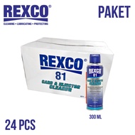Rexco 81 SET 24 Pembersih Karburator dan Injektor (Cleaner) 300 Ml DUS