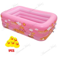 【free pompa】KOLAM RENANG ANAK PETAK PERSEGI PANJANG KARET BAHAN TEBAL UKURAN BESAR TINGGI - LOVABLEM