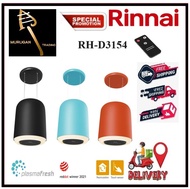 Rinnai RH-D3154 Iconic Design Pendant Island Hood Plasma Filter Technology| Local Warranty | Express Free Delivery