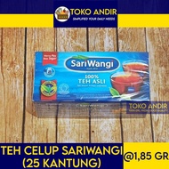 SariWangi Tea 100 Percent Original Indonesian Tea Contains 25 Bags, Selected Tea Bags