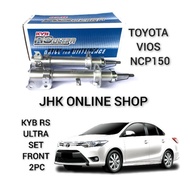 TOYOTA VIOS NCP150 KYB RS ULTRA ABSORBER FRONT SET 2PC