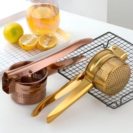 Hand Juicer Household Stainless Steel Hand Press Juicer Orange Lemon Fruit Juicer Multifunctional Sq