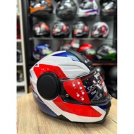 LS2 FF902 Scope II Flip-Up Helmet (Double Visor)