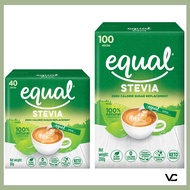 [EXP: SEPT 2027] EQUAL STEVIA STICKS 2G x 40 Sticks / 100 sticks