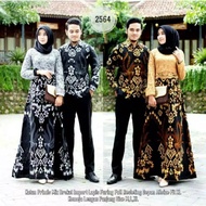 Baju batik couple brokat kode 2564 remaja dewasa baju kondangan pasangan couple