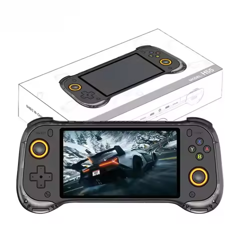 L H55 Handheld Game Player 5.5 Inch 20000+Games Portable Pocket Retro Handheld Video Game Console LI