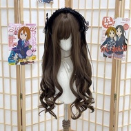 Wig Female Japanese Style Comic Wig Lolita Lolita White Honey Brown Long Curly Hair Natural Simulati