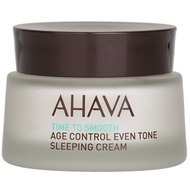 Ahava 愛海珍泥 礦采無瑕淨白肌密霜Time To Smooth Age Control Even Tone Sleeping Cream 50ml/1.7oz