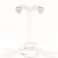 【日本直送 中古美品】Gucci 互鎖 G 標誌 心形耳環 Logo 925 銀 飾品 已拋光