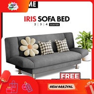⭐LOW PRICE⭐ ⚡️FREE DELIVERY⚡️ NETHOME Iris Durable Foldable Sofa Bed - 2 Seater, 3 Seater, or 4 Seater Design  Sofa  沙发