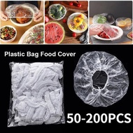Disposable Food Cover Plastic Wrap Elastic Food Lids for Fruit Vegetable Storage Kitchen Preservatio