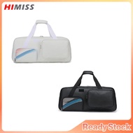 HIMISS Sports Fitness Bag, Badminton Tennis Racket Handbag, Dry And Wet Separation Bag, With Shoe Warehouse, Weekend Overnight Carry On Bags For Airplanes Travel