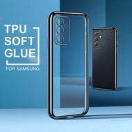 Samsung A54 5G Case Electroplate Soft TPU Clear Cover For Samsung Galaxy A54 A 54 54A A546B 2023 Camera Shockproof Bumper Fundas