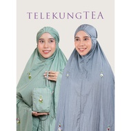 TELEKUNG TEA | ZEHRA Sling Travel Telekung + Mini Pouch Bag