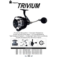 Price DISC - Reel Spinning Tridentech Trivium 21 New Salt Water