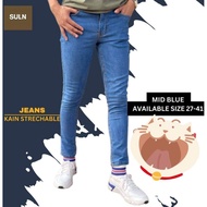 Men,s Denim Jeans Slim fit Pant. 95% Cotton 5%Spandex. Supper Stretchable Kain.. Slim fitting