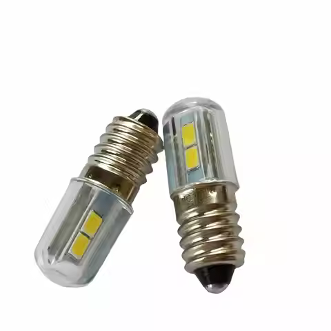 3V 3volt E10 Led bulb 3V Upgrade Bulbs 4LED Lamp Replacement for Torch Flashlight Headlight Motor Bi