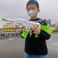 New Product M416 Electric Burst Water Gun Toy Influencer Automatic Water Spray AK47 Water Gun Wholes