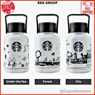 Starbucks X Kreaby Tumbler 1 Liter Reusable Starbuck Bottle Terbaik Dikelasnya
