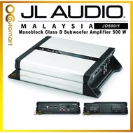 JL Audio Class D MonoBlock Amplifier JD Series JD-500/1 Mono block  Subwoofer Power Amp 500w