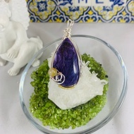 恆星   紫龍晶項鍊 裸石一樣紫龍晶不同於照片那顆