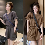 2-Piece Fashion Set Simple Korean Style For Women