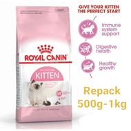 Royal Canin Kitten cat food  Repack 500g-1kg  makanan kucing royal canin  makanan anak kucing  royal