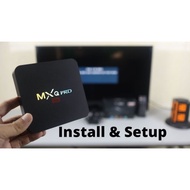 MXQ PRO 4K ANDROID TV 5G MXQPRO MEDIA PLAYER RAM 8GB ROM 128GB HDMI CHANNEL WIFI 5G MALAYSIA VERSION