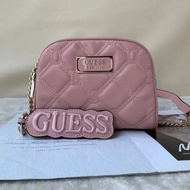 European American GUess Fashion New Style Diamond Embroidered Shell Bag Shoulder Crossbody Chain Bag