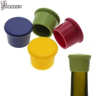 KOPIEWDX78JQ 1/6pcs Wine Bottle Cap, Silicone Leak Free Wine Stopper, Beer Beverage Champagne Closur