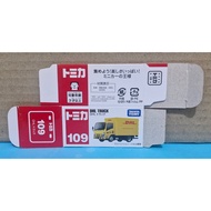BOX ONLY Tomica 109 Isuzu ELF DHL Truck