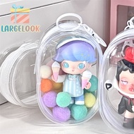 [largelookS] Thicken Transparent PVC Mystery Box Organizer Box Keychain Bag Protect Mystery Toy Storage Case for Jasmine Bubble Matt Doll Toy [new]