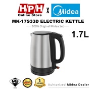 Midea 1.7L Kettle Jug Kettle 304 Food Grade Stainless Steel MK-17G02 / MK-17S33D