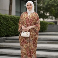 Women's Dress 2026 Versatile For Those Who Want To Shine Like An Artist 5/8 Sleeves Loose Small Roun