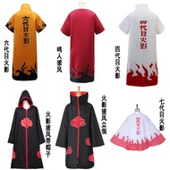 Naruto Akatsuki Red Cloud Robe Cloak