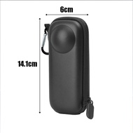 Cứng hộp đựng vớI Carabiner cho Insta 360 X4/X5 máy ảnh du lịch nhỏ gọn túi lưu trữ Shell cho Insta 