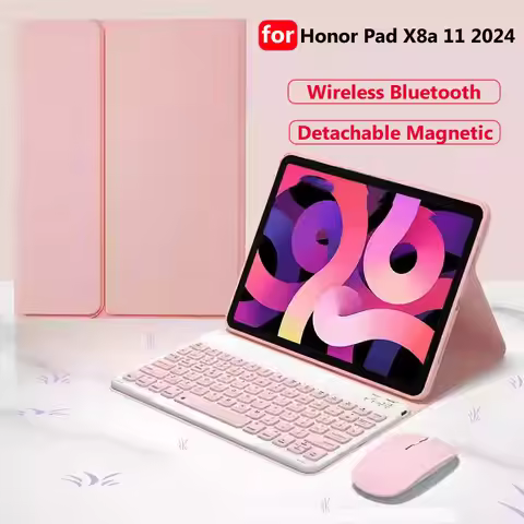 For Honor Pad X8a 11 2024 X8A 11" X9 11 X8 10.1 X8 Lite Keyboard Case For Pad X9 11.5 2023 Magnetic 
