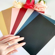 A6 Colored Paper BlankPOLOS | Blank Paper Card | Blank Greeting Card | Full Color | Beautiful Paper 