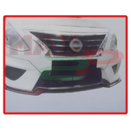 Nissan Almera (2016) NM2 Style Facelift Front Skirt Skirting Bumper Lower Lip Spoiler ABS Plastic Bo