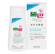 施巴 - 施巴 - 油性洗髮露 400ML【新舊包裝隨機】（4103040124661）
