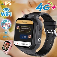 With 4G Sim Card Smart Watch For Child 4G Smartwatch WIFI Tracker Voice Chat Video Call Monitor Boys Girls Kids Smart Watch jingzhui