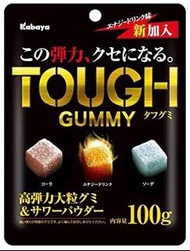 日本 Kabaya 卡巴 TOUGH碳酸軟糖 100g-汽水口味