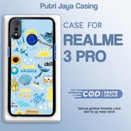 "Jual Case Realme 3 Pro motif aesthetic terbaru stiker Casing Hardcase