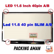 LCD 11.6" Slim 40 Pin Right Upper Lower Ear Acer 756 AO756 AOD756 D756 11.6 Inch LCD Monitor V5 132P